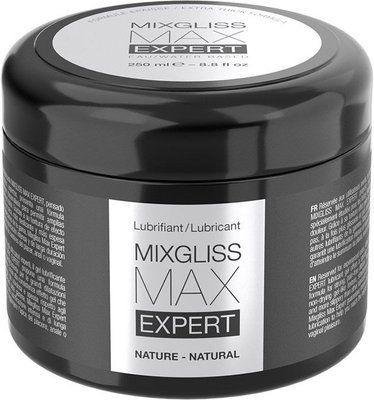 Густа змазка для фістингу та анального сексу MixGliss MAX Expert Nature (250 мл) на водній основі SO2736 фото