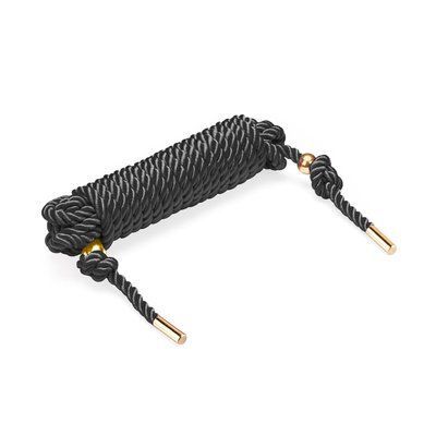 Мотузка для шибарі Liebe Seele Shibari 5M Rope Black, комбінований склад SO9521 фото
