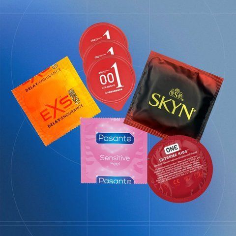 Комплект "Warm & Light Mix" (EXS Warming розігріваючі &ndash; 5 шт., EXS Glowing світяться у темряві &ndash; 5 шт., OLO Feeling Ultrathin класичні з гіалуроновою змазкою &ndash; 5 шт., Pasante Ultra Sensitive Touch ультратонкі &ndash; 5 шт.) NO7752 фото