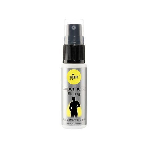Пролонгувальний спрей pjur Superhero Strong Spray 20 ml, з екстрактом імбиру, всотується в шкіру PJ12920 фото