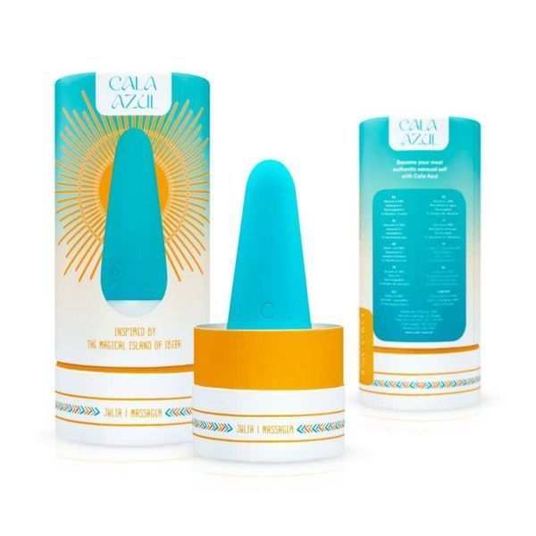 Мінівібратор Cala Azul &ndash; Julia Mini Vibrator, дуже ніжний, 10 режимів SO8883 фото