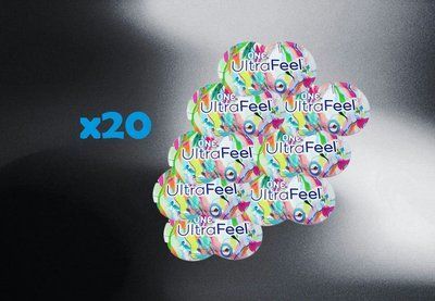ONE Ultra Feel - з додатковим пакетиком змазки, 20 шт. OP0012 фото