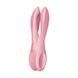 Кліторальний вібратор Satisfyer Threesome 1 Pink з трьома гнучкими пальчиками SO6985 фото 2