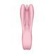 Кліторальний вібратор Satisfyer Threesome 1 Pink з трьома гнучкими пальчиками SO6985 фото 4