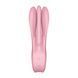 Кліторальний вібратор Satisfyer Threesome 1 Pink з трьома гнучкими пальчиками SO6985 фото 6