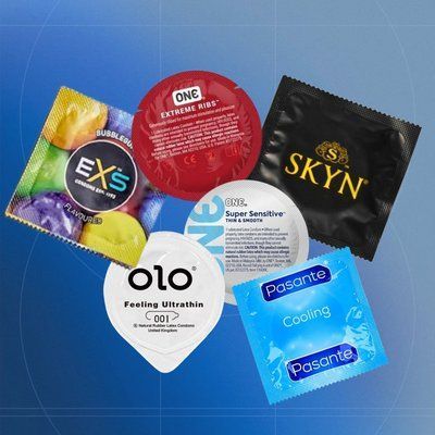 Набір: Skyn Non-Latex Original &mdash; 5 шт. (безлатексні, еластичні, для максимально природних відчуттів)., Skyn Intense Feel &mdash; 2 шт. (безлатексні, з текстурованою поверхнею, додають чутливості)., Skyn Elite Non Latex &mdash; 3 шт. (ультрам&rsquo;які, забезпечують комфорт NO7460 фото