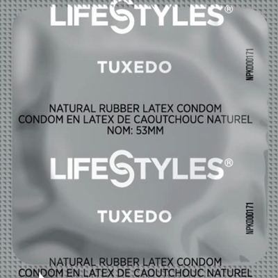 LifeStyles Tuxedo Black - чорного кольору, 1 шт. NO0257 фото