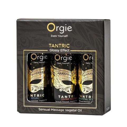 Набір олій для тантричного масажу Orgie &ndash; Tantric Mini Size Collection (3х30 мл), зволоження SX1556 фото