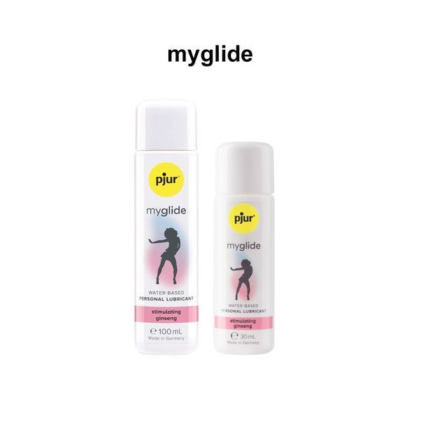 Збуджувальна змазка на водній основі pjur my glide 30 мл, з женьшенем, зігріває PJ10550 фото