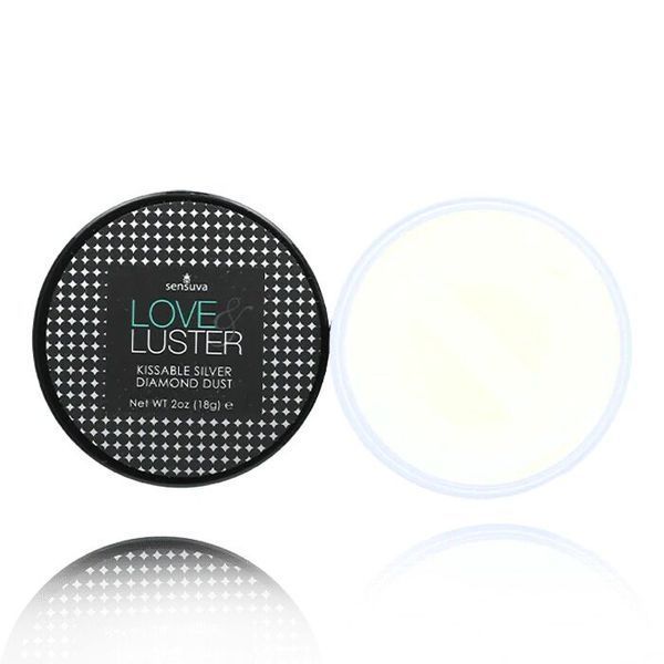 Мерехтлива пудра для тіла Sensuva &mdash; Love & Luster Kissable Diamond Dust (50 мл) їстівна, без цукру SO3192 фото