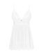 (SALE) Пеньюар і трусики Obsessive Heavenlly babydoll & thong XS/S SO8163 фото 3