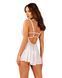 (SALE) Пеньюар і трусики Obsessive Heavenlly babydoll & thong XS/S SO8163 фото 2