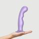 Насадка для страпона Strap-On-Me Dildo Plug P&G Lilas Metallic XXL SO9008 фото 2
