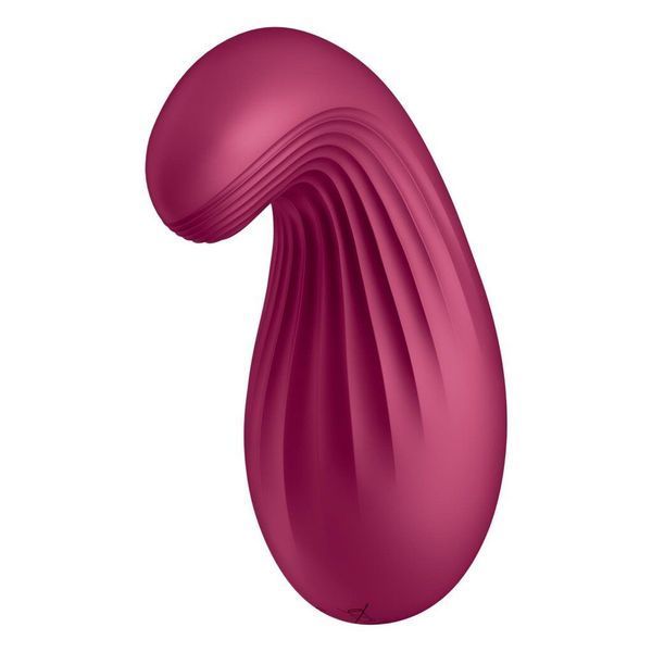 Вібратор Satisfyer Dipping Delight Berry, 2 мотори, гнучкий кінчик SO6990 фото