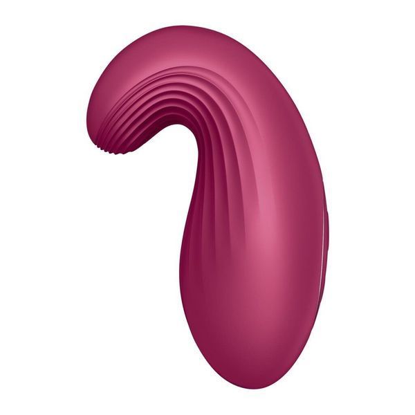 Вібратор Satisfyer Dipping Delight Berry, 2 мотори, гнучкий кінчик SO6990 фото
