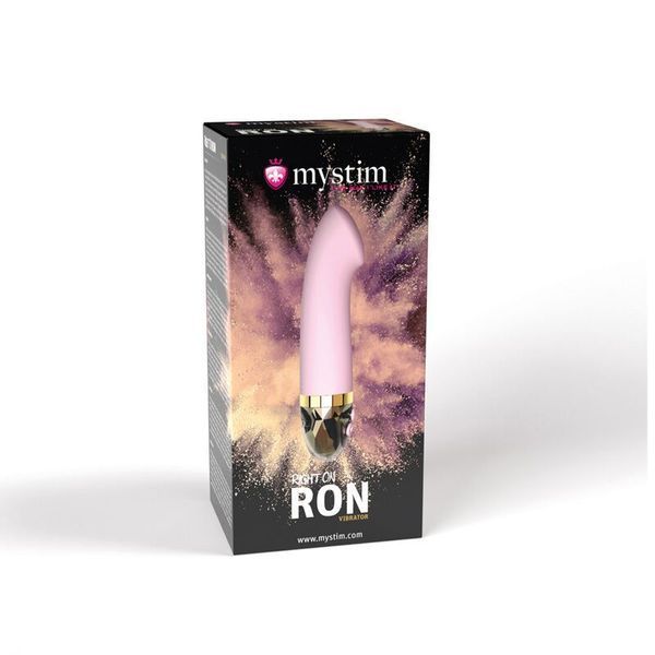 Вібратор для точки G Mystim Right on Ron Rose, 8 режимів, дуже потужний SO8138 фото