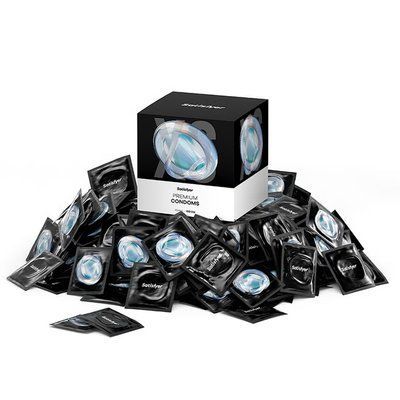Набір презервативів Satisfyer Premium Condoms XL (60 мм) 100 шт SX3269 фото