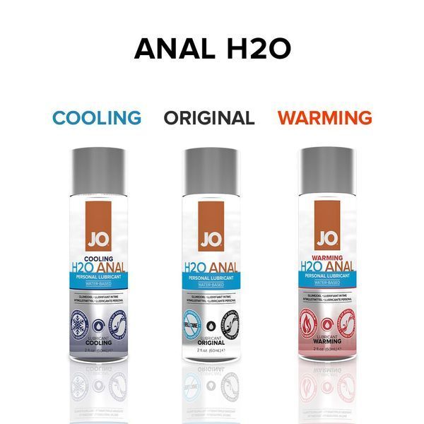 Анальна змазка JO ANAL H2O &mdash; COOLING (120 мл) охолоджувальна, на водній основі SO1695 фото
