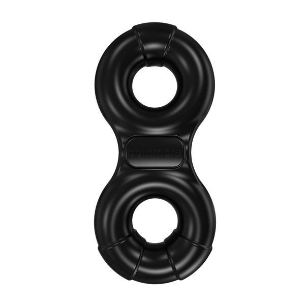 Ерекційне віброкільце Bathmate Vibe Ring Eight, подвійне, для члена і мошонки SO2441 фото