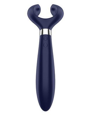 Вібратор для пар Satisfyer Endless Fun Blue, три мотори, багатофункціональний SO6992 фото