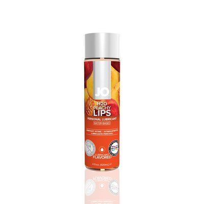 Змазка на водній основі JO H2O &mdash; Peachy Lips (120 мл) без цукру, рослинний гліцерин SO1777 фото
