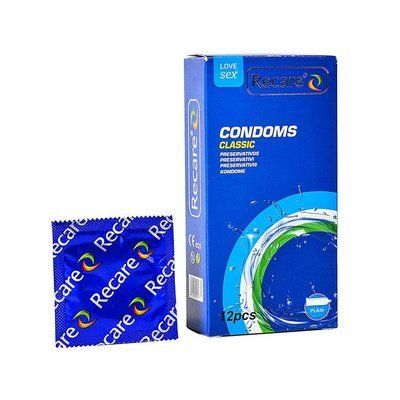 Презервативи Recare Classic Condoms 12 шт, класичні SX3327 фото
