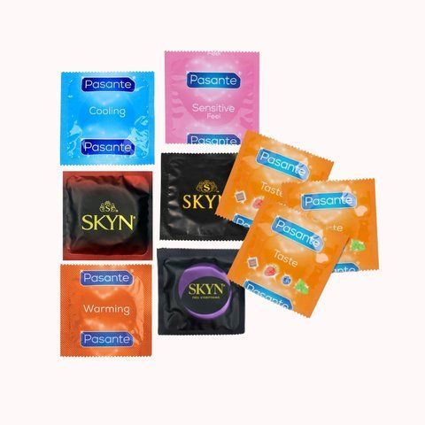 Pasante та Skyn &mdash; смаки, ефекти й безлатексні моделі (50 шт) NO6981 фото