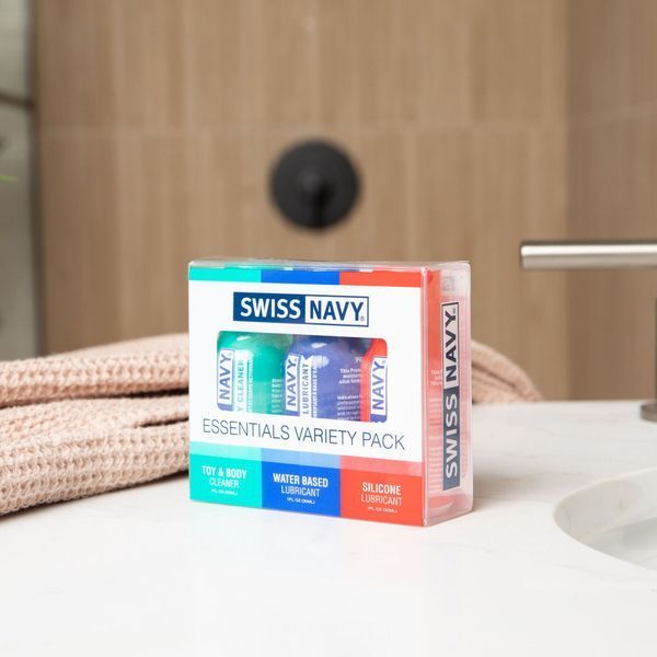 Набір Swiss Navy Essentials Variety Pack 3 х 30 мл SX1362 фото
