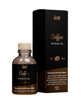Масажний гель для інтимних зон Intt Coffee (30 мл) розігрівальний SO3508 фото