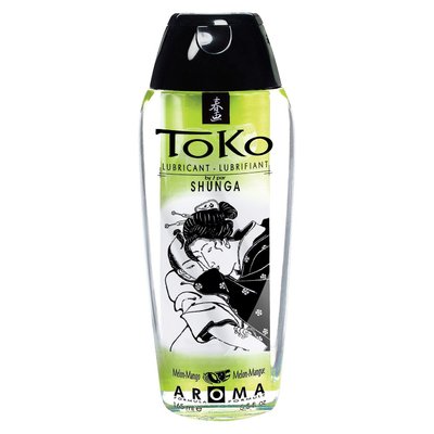 Лубрикант на водній основі Shunga Toko AROMA - Melon Mango (165 мл), не містить цукру SO2534 фото