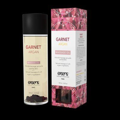Масажна олія EXSENS Garnet Argan (чуттєве з гранатом) 100мл, натуральна SO2370 фото