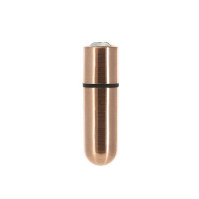 Віброкуля PowerBullet First-Class Bullet 2.5&Prime; з Key Chain Pouch, Rose Gold, 9 режимів вібрації SO6847 фото