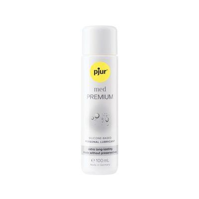 Силіконова змазка pjur MED Premium glide 100 мл для чутливої шкіри, пройшла клінічний тест PJ10780 фото
