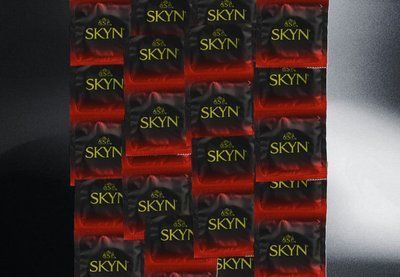 Skyn Intense feel - безлатексні, з ребристою поверхнею, 20 шт. NO6018 фото