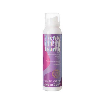 Масажна піна Love To Love TICKLE MY BODY Strawberry (150 мл) зволожувальна SO1385 фото