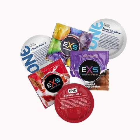 EXS та ONE &mdash; смаки, класика й ультратонкі (26 шт) NO6984 фото