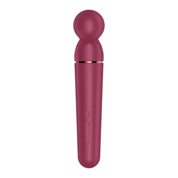 Вібромасажер Satisfyer Planet Wand-er Berry/Rosegold, дуже потужний, бездротовий SO8781 фото