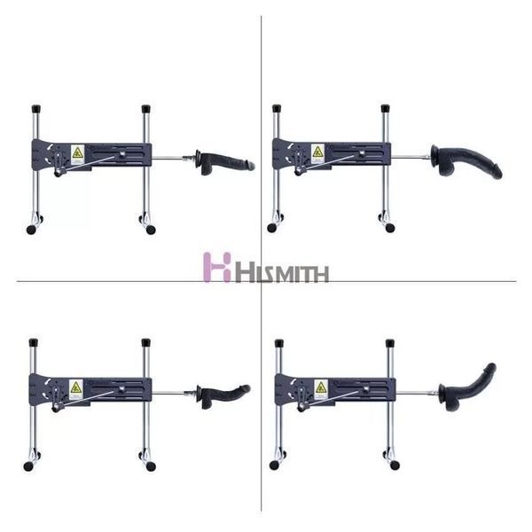 Силіконовий дилдо Hismith 8.3" Silicone Dildo Black SO9971 фото