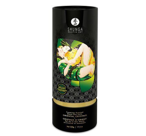 Сіль для ванни Shunga Oriental Crystals Bath Salts ORGANIC &ndash; Lotus Flower (500 г) сіль Мертвого моря SO5964 фото