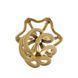 Анальна пробка LOCKINK SEVANDA Hollow Spiral Golden Metal Anal Plug - S size SX0882 фото 7