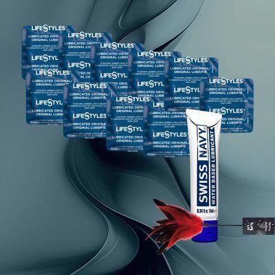 Подарунковий набір для нових відчуттів (12 шт) NO6365 фото