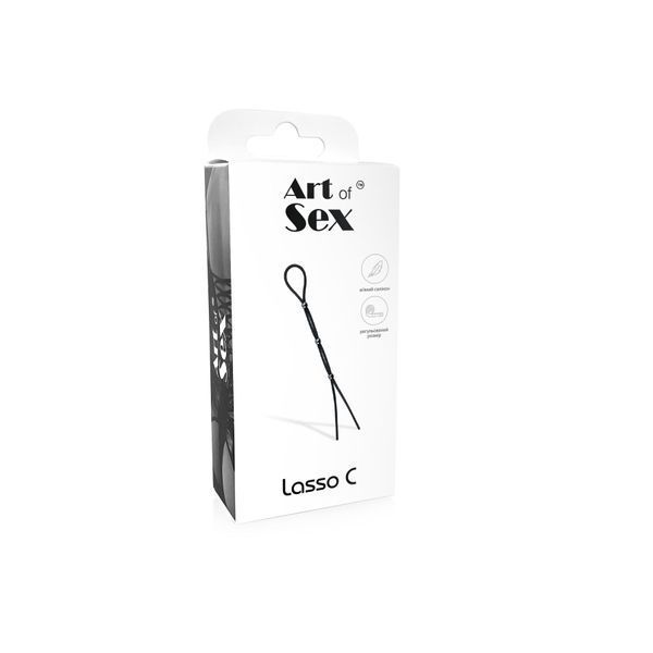 Ерекційне кільце Art of Sex - Lasso C, регульована тугість SO7452 фото