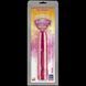Фалоімітатор Doc Johnson Radiant Gems 8 Inch Fuchsia, діаметр 4,3 см, антибактеріальний ПВХ SO1982 фото 2