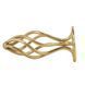 Анальна пробка LOCKINK SEVANDA Hollow Spiral Golden Metal Anal Plug - L size SX0884 фото 4