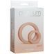 Набір ерекційних кілець Doc Johnson Platinum Premium Silicone &mdash; The C-Rings &mdash; White SO4919 фото 2