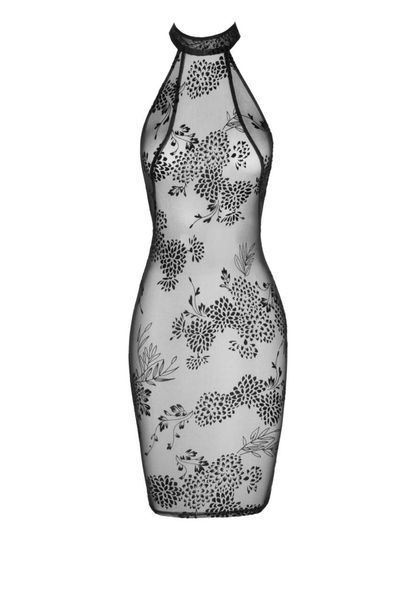 (SALE) Сукня Noir Handmade F240 Midi tulle dress with velvet straps - L SX0141 фото