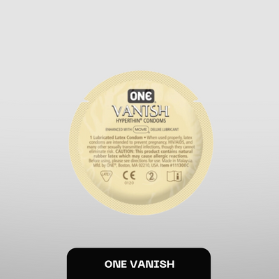 ONE Vanish Hyperthin - латексні ультратонкі, 1шт NO7711 фото