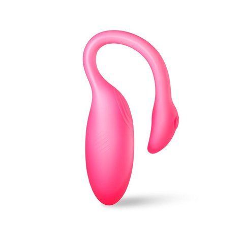 Смарт-віброяйце Magic Motion Flamingo Max Pink 2 в 1: віброяйце та тренажер Кегеля, 10 режимів SX2194 фото