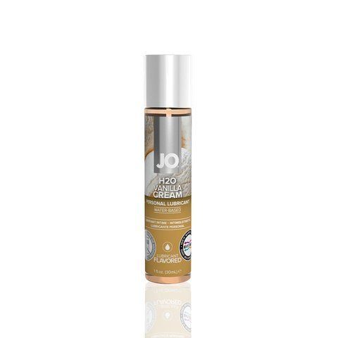 Змазка на водній основі JO H2O &mdash; Vanilla Cream (30 мл) без цукру, рослинний гліцерин SO1480 фото