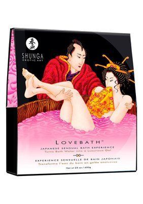 Гель для ванни Shunga LOVEBATH &ndash; Dragon Fruit 575 г, робить воду ароматним желе зі SPA-ефектом SO2544 фото